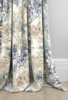 Ennerdale, Wedgewood - Made to Measure Curtains